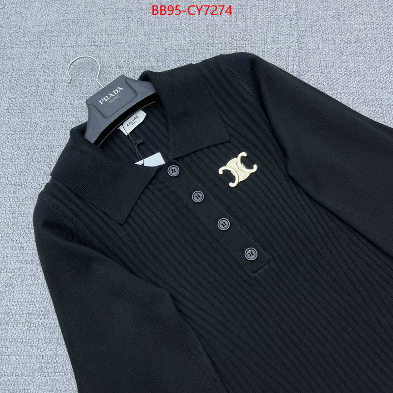 Clothing-Celine high quality customize ID: CY7274 $: 95USD
