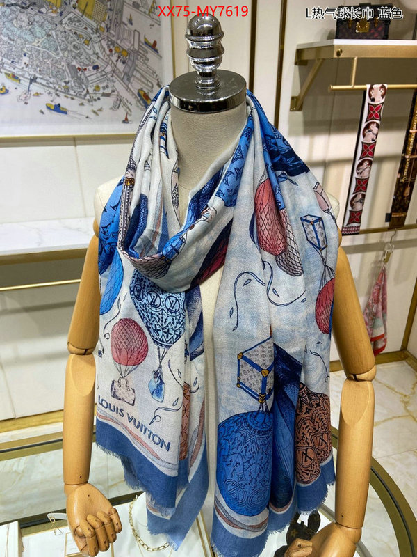 Scarf-LV fashion replica ID: MY7619 $: 75USD