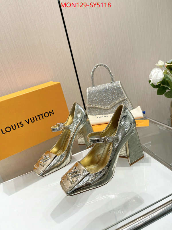 Women Shoes-LV wholesale 2023 replica ID: SY5118 $: 129USD