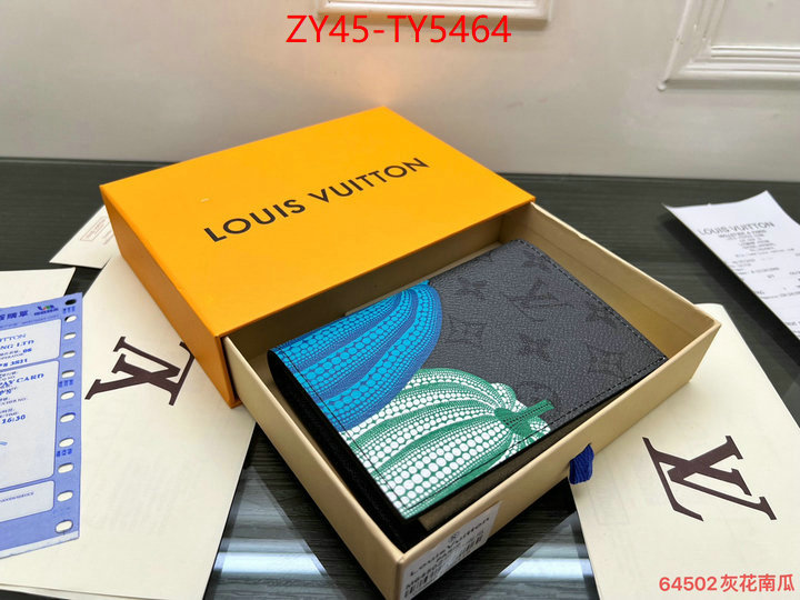 LV Bags(4A)-Wallet top quality replica ID: TY5464 $: 45USD