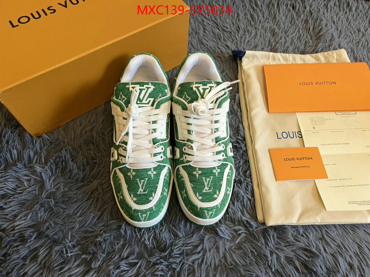 Men Shoes-LV wholesale ID: SY5034 $: 139USD