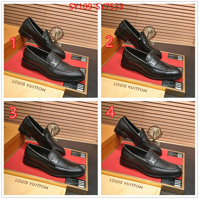 Men Shoes-LV outlet 1:1 replica ID: SY7533 $: 109USD