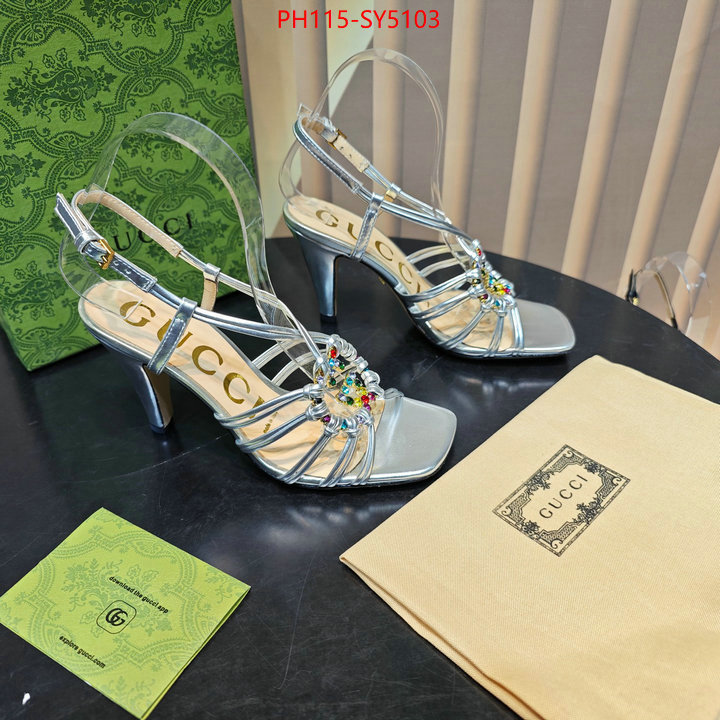 Women Shoes-Gucci where to buy replicas ID: SY5103 $: 115USD