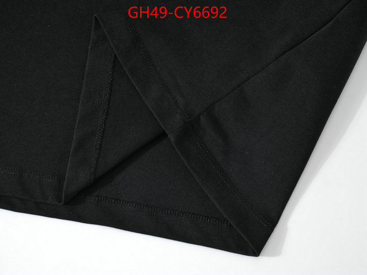 Clothing-Gucci replica 1:1 high quality ID: CY6692 $: 49USD