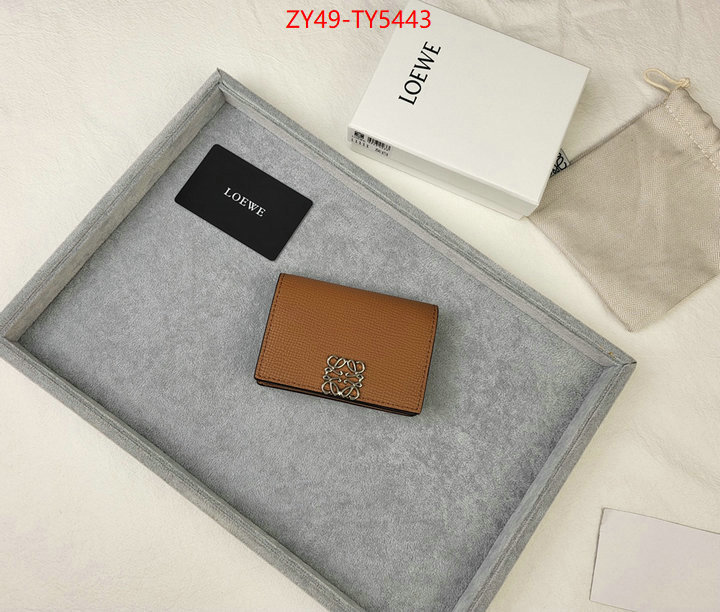 Loewe Bags(4A)-Wallet 1:1 replica wholesale ID: TY5443 $: 49USD