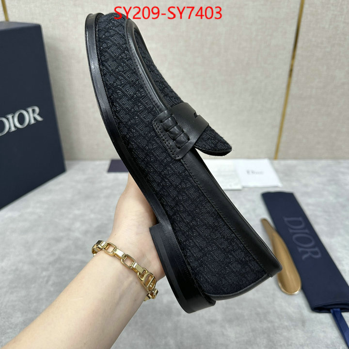 Men shoes-Dior what best designer replicas ID: SY7403 $: 209USD