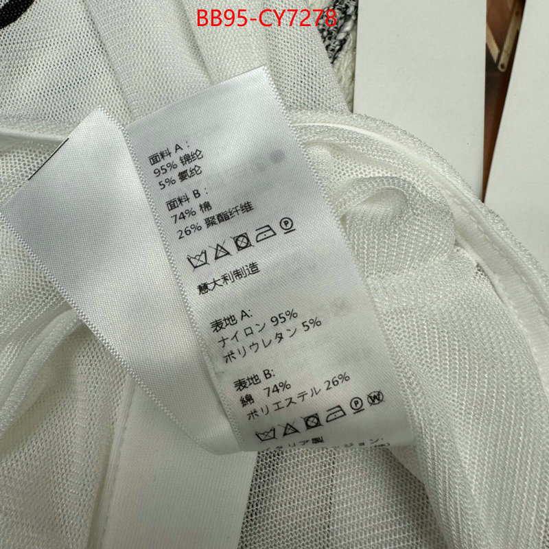 Clothing-Celine designer replica ID: CY7278 $: 95USD