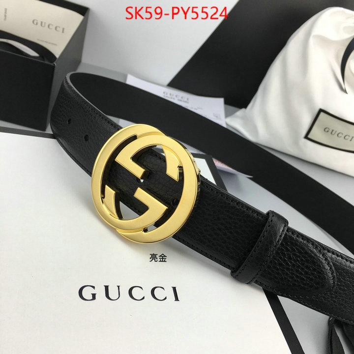 Belts-Gucci high quality happy copy ID: PY5524 $: 59USD