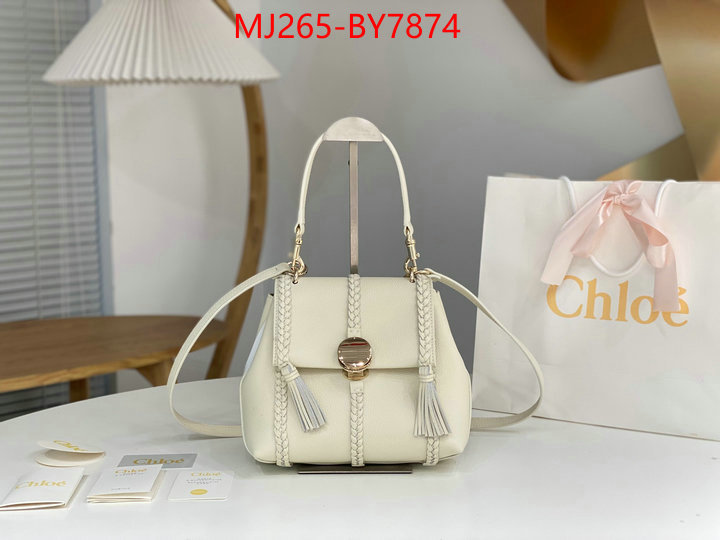 Chloe Bags(TOP)-Diagonal designer 7 star replica ID: BY7874 $: 265USD