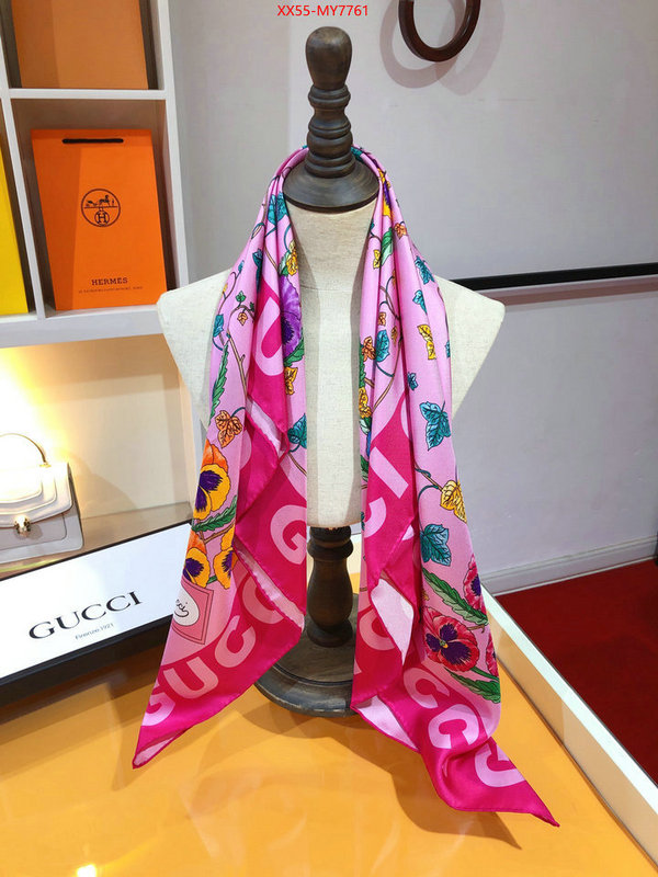 Scarf-Gucci shop cheap high quality 1:1 replica ID: MY7761 $: 55USD