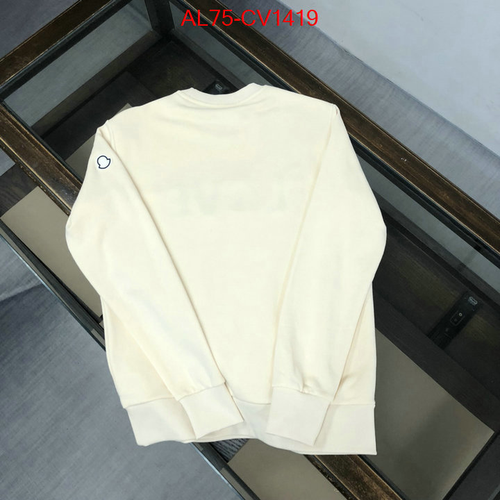 Clothing-Moncler where can i find ID: CV1419 $: 75USD