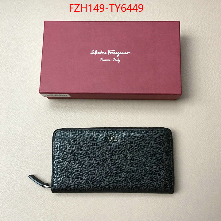 Ferragamo(TOP)-Wallet high quality aaaaa replica ID: TY6449 $: 149USD