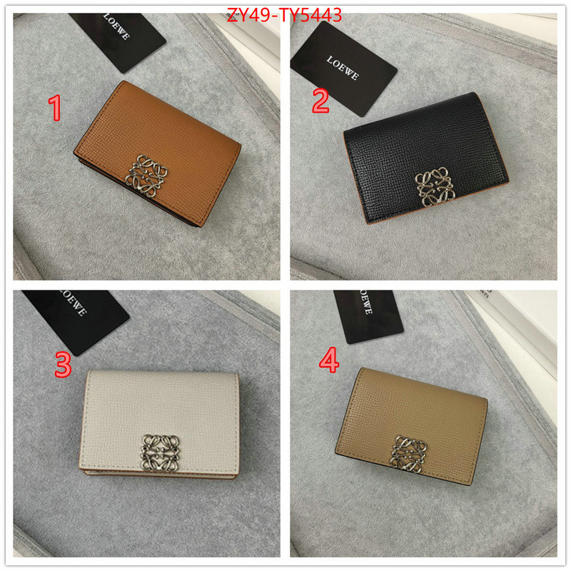 Loewe Bags(4A)-Wallet 1:1 replica wholesale ID: TY5443 $: 49USD
