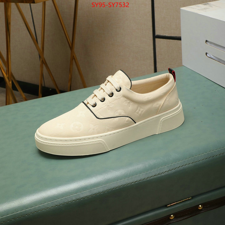 Men Shoes-LV aaaaa class replica ID: SY7532 $: 95USD