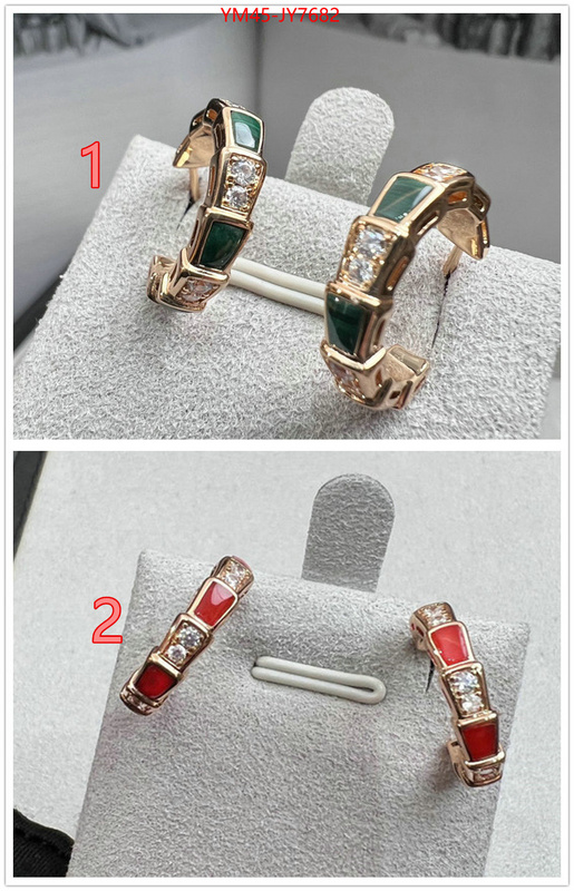 Jewelry-Bvlgari replica best ID: JY7682 $: 45USD