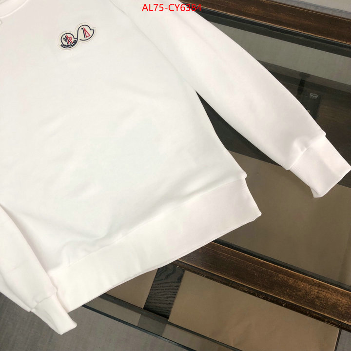 Clothing-Moncler online shop ID: CY6384 $: 75USD