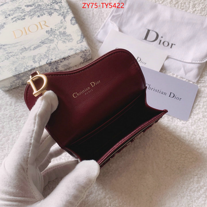 Dior Bags(4A)-Wallet- what ID: TY5422 $: 75USD