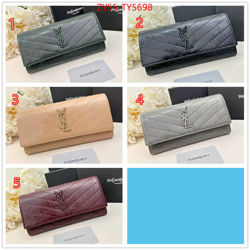 YSL Bags(4A)-Wallet- website to buy replica ID: TY5698 $: 55USD