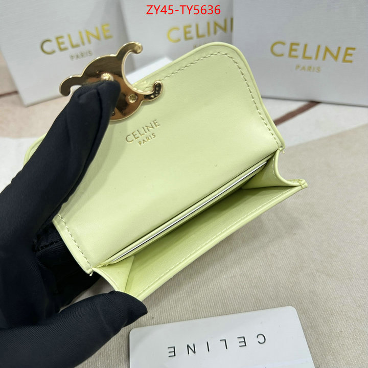 CELINE Bags(4A)-Wallet where should i buy to receive ID: TY5636 $: 45USD