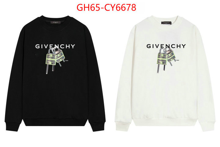 Clothing-Givenchy buy replica ID: CY6678 $: 65USD