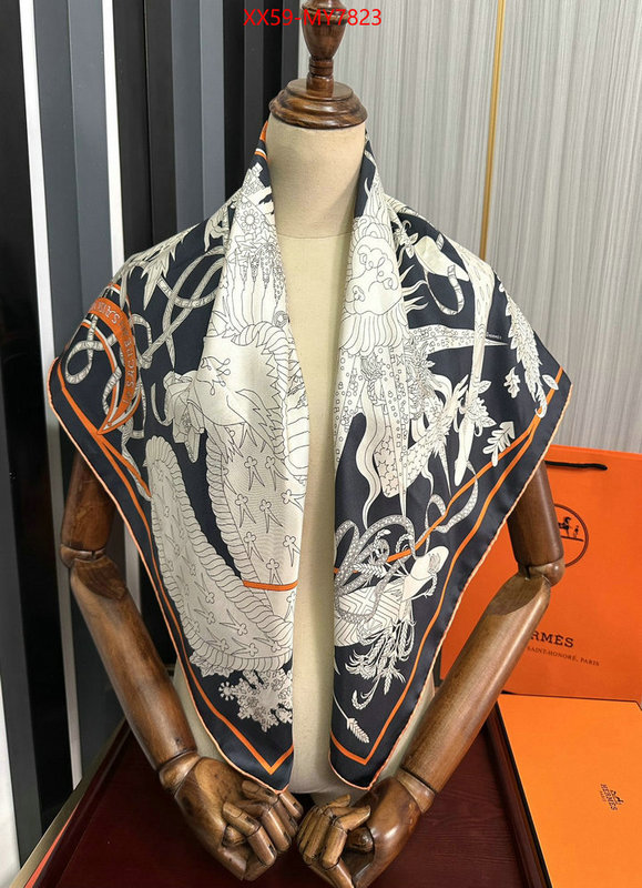 Scarf-Hermes designer fake ID: MY7823 $: 59USD