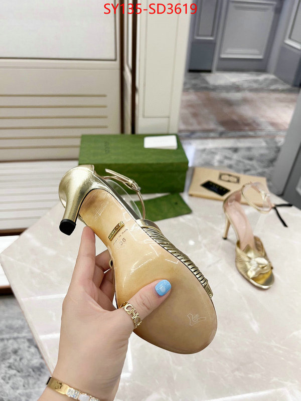 Women Shoes-Gucci perfect replica ID: SD3619 $: 135USD