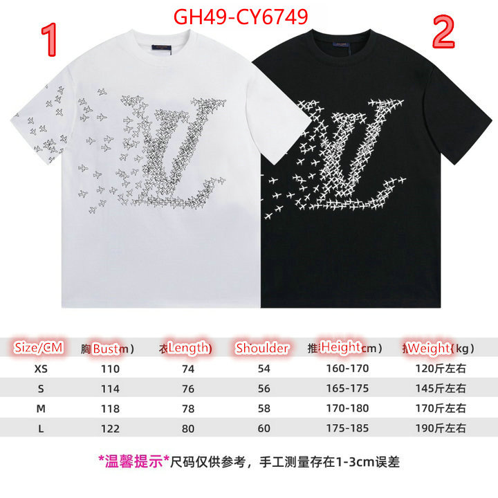 Clothing-LV good quality replica ID: CY6749 $: 49USD