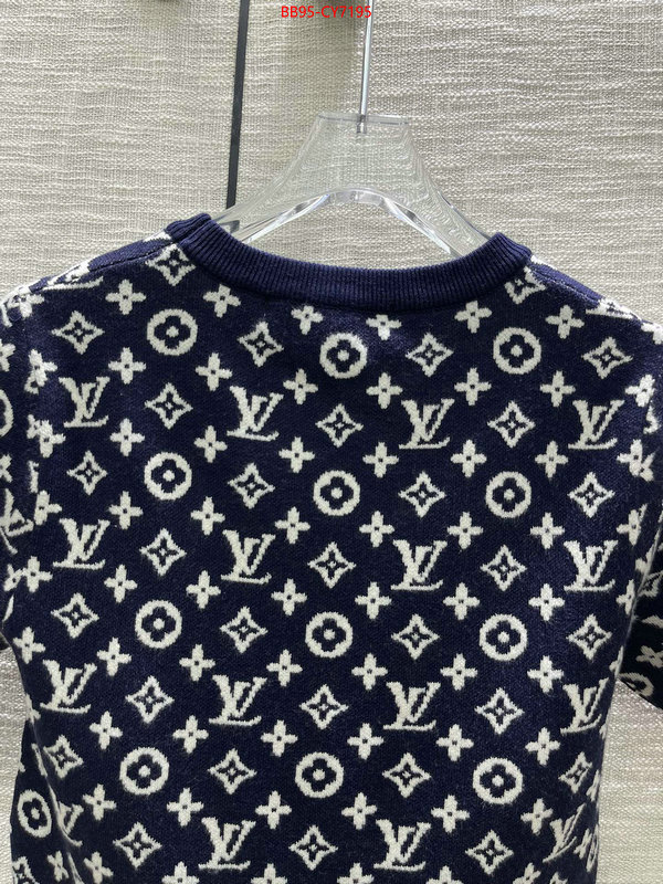 Clothing-LV mirror copy luxury ID: CY7195 $: 95USD