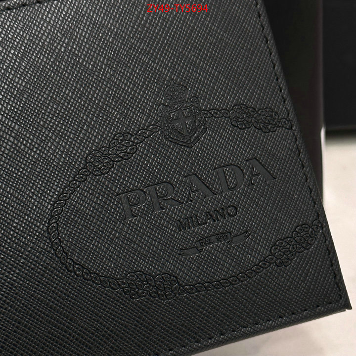 Prada Bags (4A)-Wallet top fake designer ID: TY5694 $: 49USD