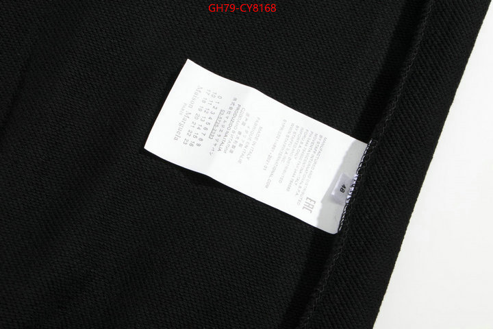 Clothing-Maison Margiela quality replica ID: CY8168 $: 79USD