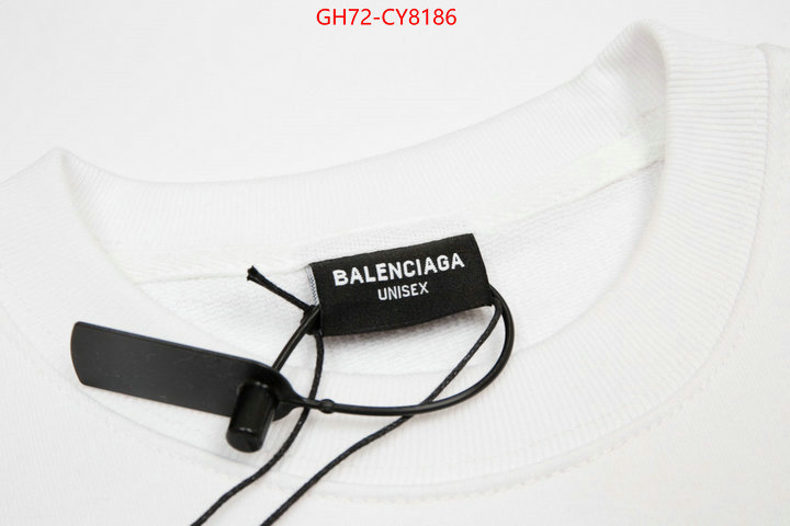 Clothing-Balenciaga outlet 1:1 replica ID: CY8186 $: 72USD