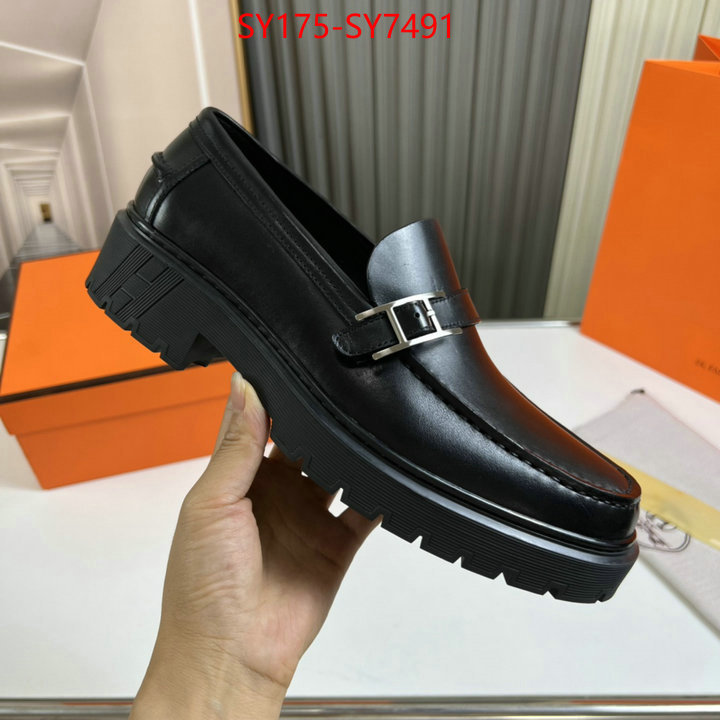 Men Shoes-Hermes perfect quality designer replica ID: SY7491 $: 175USD