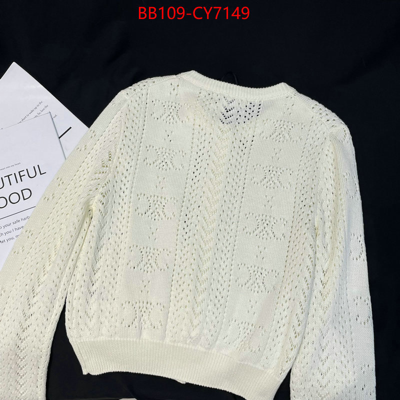 Clothing-Chanel what is a counter quality ID: CY7149 $: 109USD