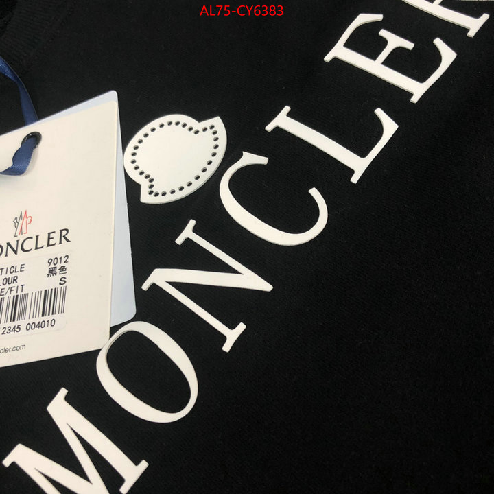 Clothing-Moncler what 1:1 replica ID: CY6383 $: 75USD