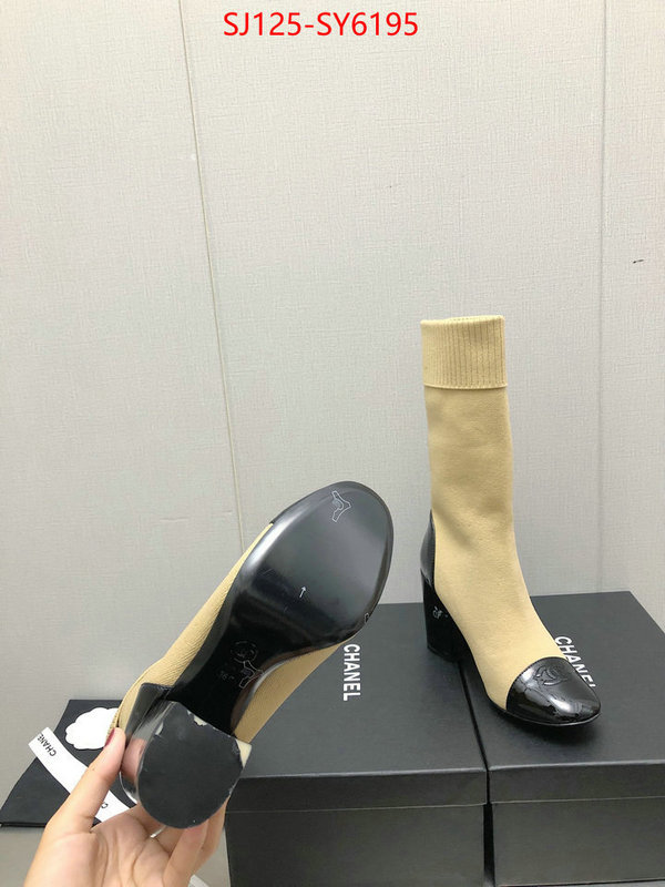 Women Shoes-Chanel shop cheap high quality 1:1 replica ID: SY6195 $: 125USD