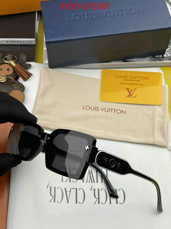 Glasses-LV buy aaaaa cheap ID: GY5987 $: 39USD