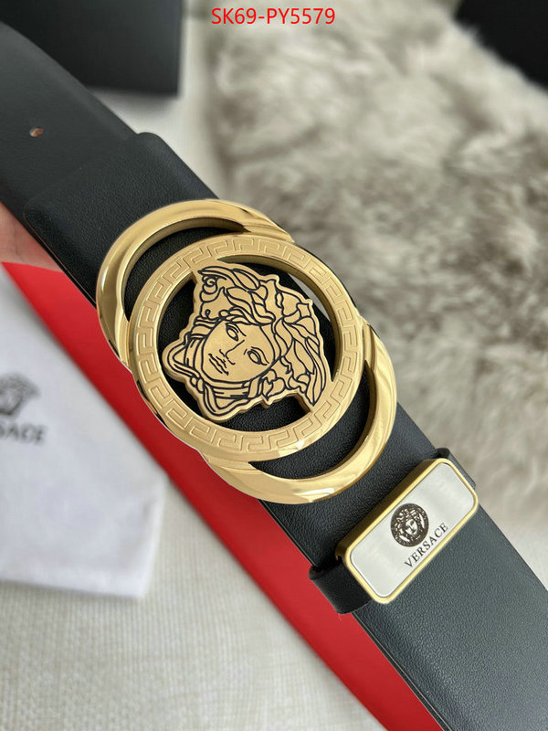 Belts-Versace highest product quality ID: PY5579 $: 69USD