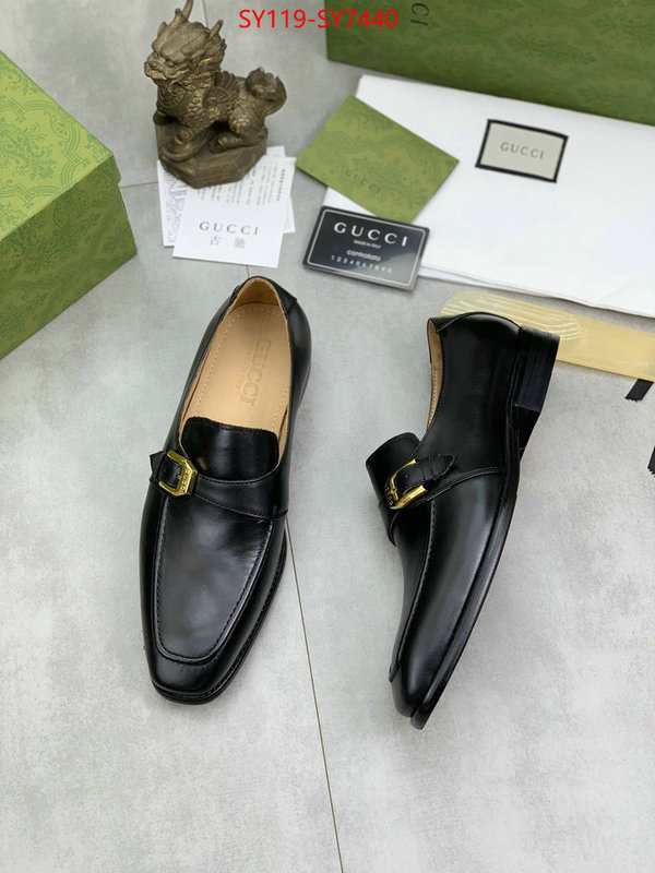 Men Shoes-Gucci mirror copy luxury ID: SY7440 $: 119USD