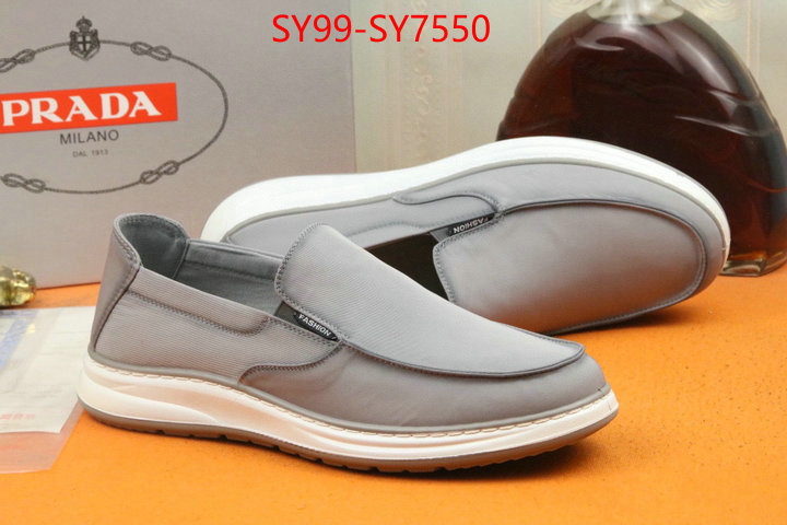 Men shoes-Prada designer fashion replica ID: SY7550 $: 99USD