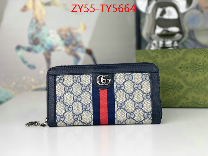 Gucci Bags(4A)-Wallet- high quality designer replica ID: TY5664 $: 55USD