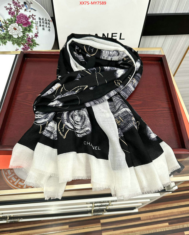 Scarf-Chanel what is top quality replica ID: MY7589 $: 75USD