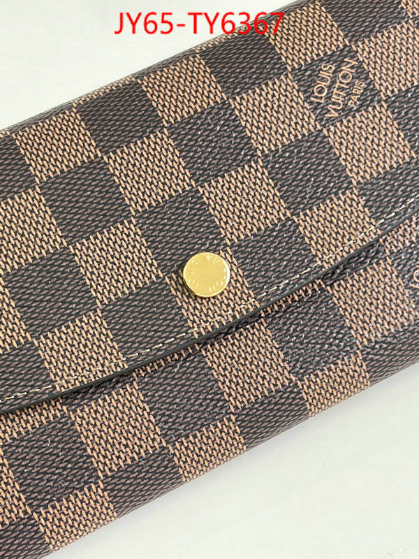 LV Bags(TOP)-Wallet copy aaaaa ID: TY6367 $: 65USD