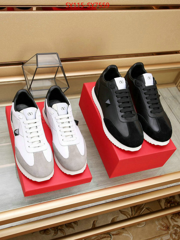 Men Shoes-Valentino replica 1:1 high quality ID: SY7559 $: 115USD