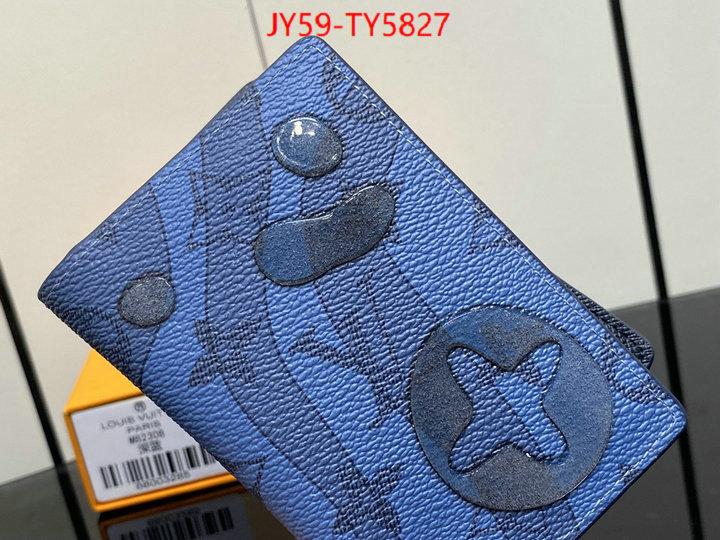 LV Bags(TOP)-Wallet highest product quality ID: TY5827 $: 59USD