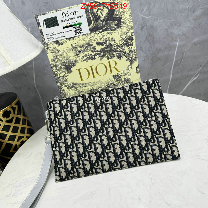 Dior Bags(4A)-Wallet- 1:1 ID: TY5649 $: 59USD