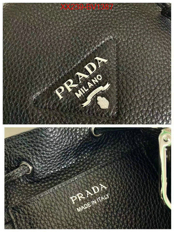 Prada Bags (TOP)-bucket bag the best affordable ID: BV1387 $: 239USD