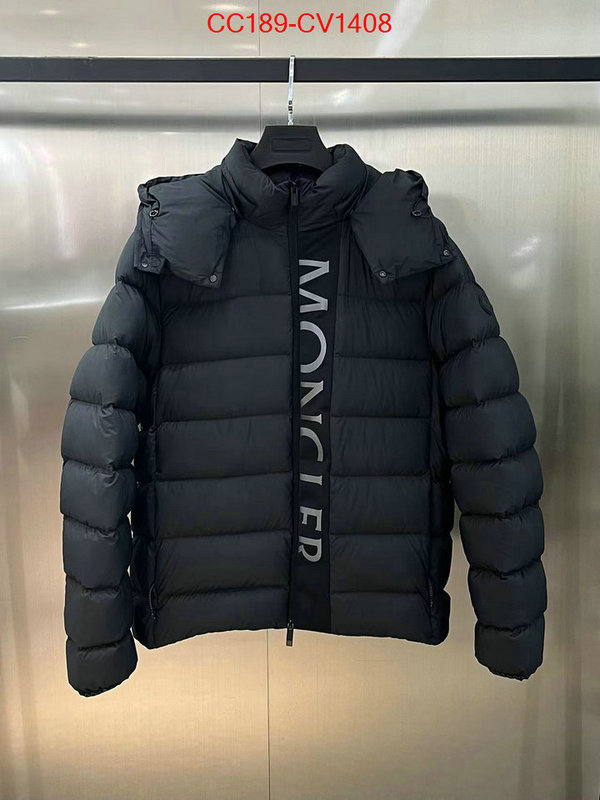 Down jacket Men-Moncler replica shop ID: CV1408 $: 189USD