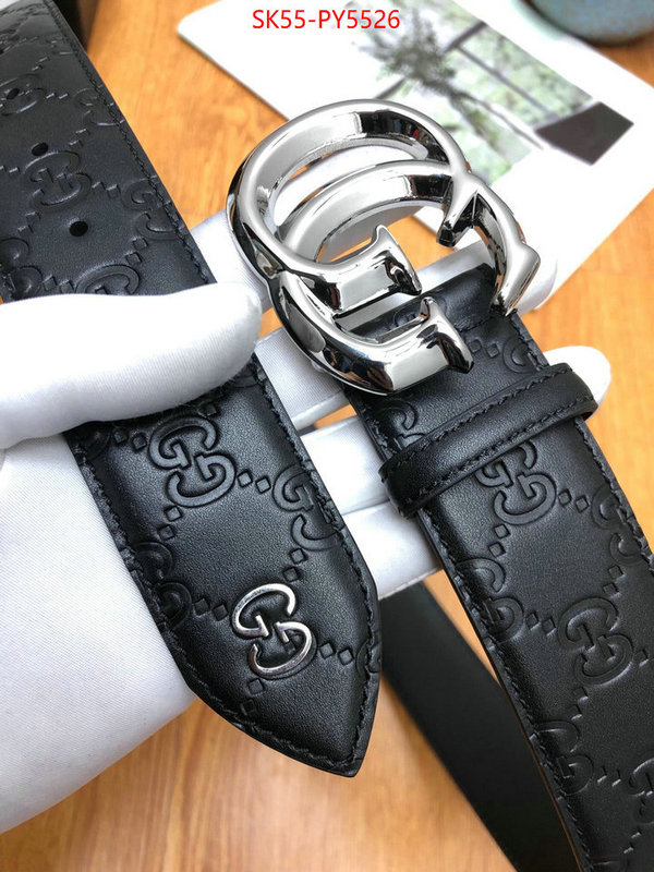 Belts-Gucci only sell high-quality ID: PY5526 $: 55USD