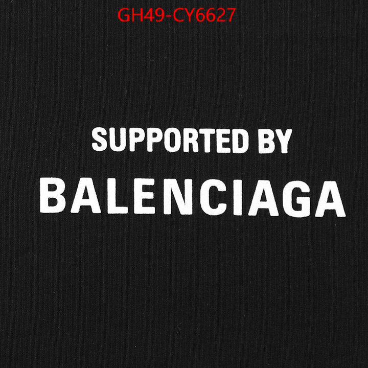 Clothing-Balenciaga sellers online ID: CY6627 $: 49USD