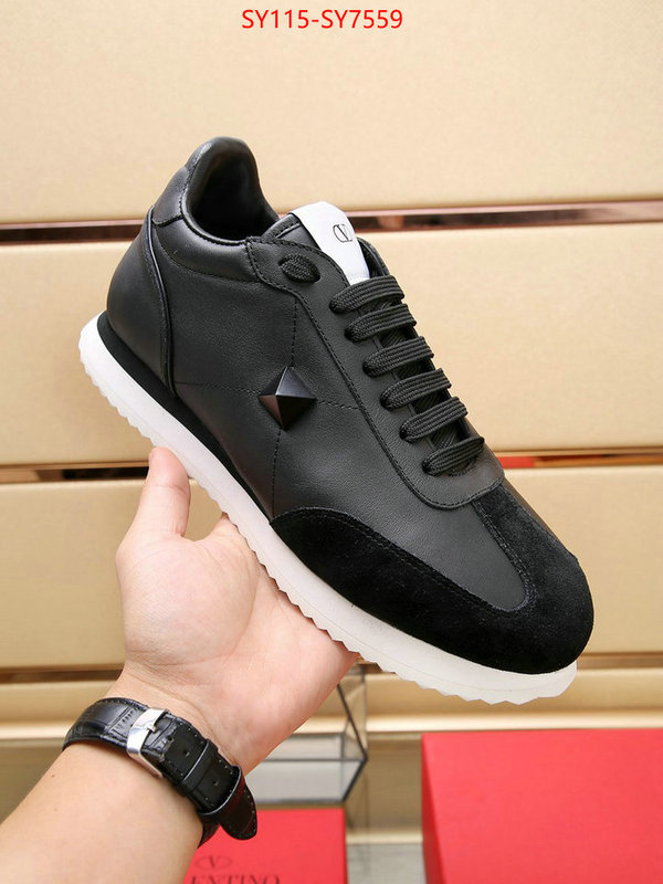 Men Shoes-Valentino replica 1:1 high quality ID: SY7559 $: 115USD